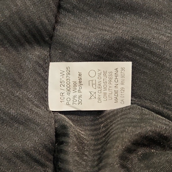 🔥ABSOLUTE FINAL💲⬇️Joseph Abboud Boys Black Wool Blend Dress Suit, Size 10~EUC - Picture 15 of 15